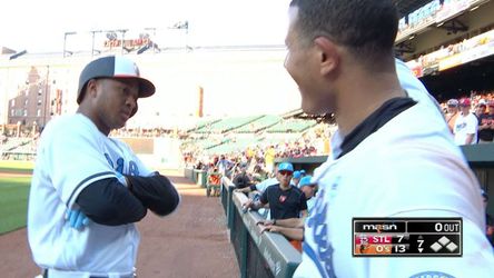 Nederlander Schoop steelt de show tijdens duel met Cardinals (video)