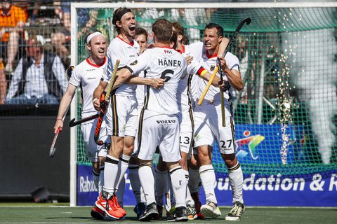 Duitsland theaterspeelt zich op EK hockey tegen Nederland naar 2-2
