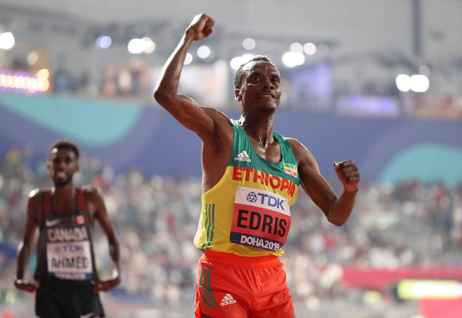 Edris weer wereldkampioen op de 5000 meter