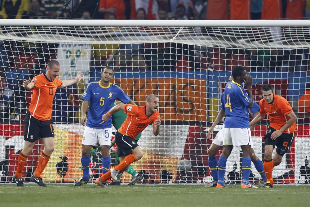 14 jaar Sneijder in Oranje: dé hoogtepunten (video's)