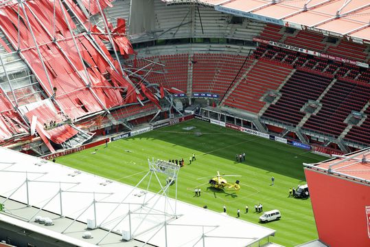 Verdachten van oorzaak 'dakramp' FC Twente-stadion niet vervolgd