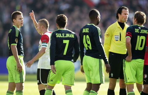 Dit was de opstelling bij de laatste Ajax-wedstrijd van Sulejmani