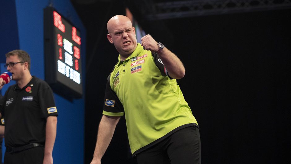 Grand Slam of Darts: check hier het programma voor de 8ste finales