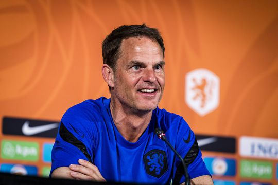 🎥 | Frank de Boer na zege op Georgië: 'Soms goed, soms ongelukkig'