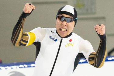 Shinhama maakt status waar en zet dik baanrecord op 500 meter neer in Thialf