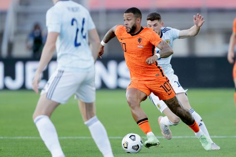 🎥 | Memphis Depay maakt zijn fout goed en schiet de 1-1 binnen