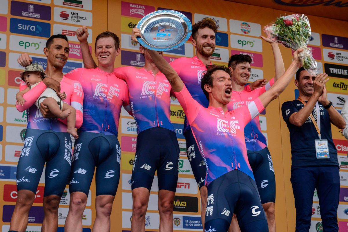 Education First wint ploegentijdrit in Ronde van Colombia