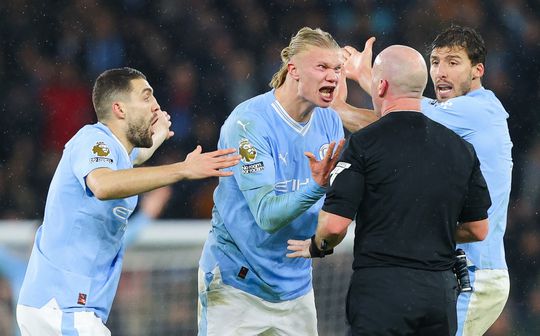 🤬 | Erling Haaland laat op X zijn onvrede blijken over scheidsrechter: 'WTF!'