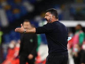 Gattuso was tijdens de rust van Rijeka-Napoli zó boos: 'Ik dacht dat er een bloedvat zou knappen'
