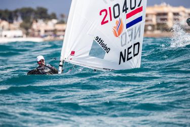 Zeilster Bouwmeester moet genoegen nemer met 2e plaats op EK Laser Radial