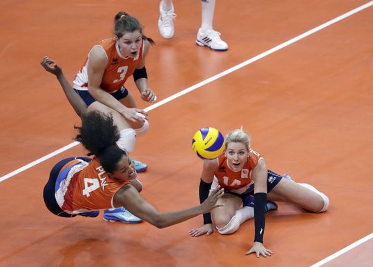 Ook China te sterk voor Nederlandse volleybalsters in Zwitserland