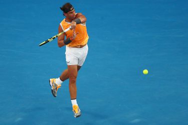 Nadal pakt punt met verwoestende forehand (video)