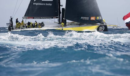 Team Brunel wint havenrace in Volvo Ocean