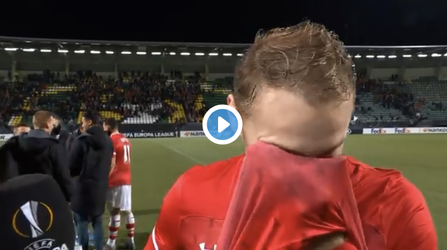 ♥ Prachtig: Teun Koopmeiners in tranen bij Fox Sports na schitterende avond voor AZ