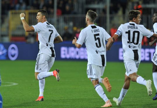 Juventus aan de hand van Ronaldo langs laagvlieger Empoli (video)