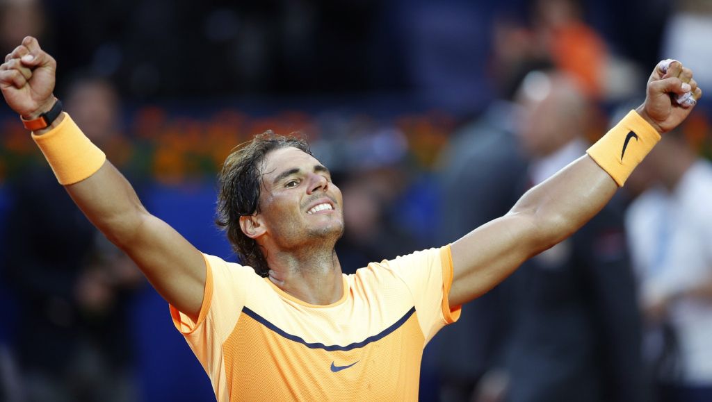 Gravelkoning Nadal wint voor de 10de keer in Barcelona