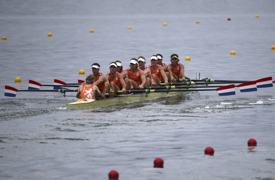 Roeiers van Holland-Acht pakken brons in olympische finale