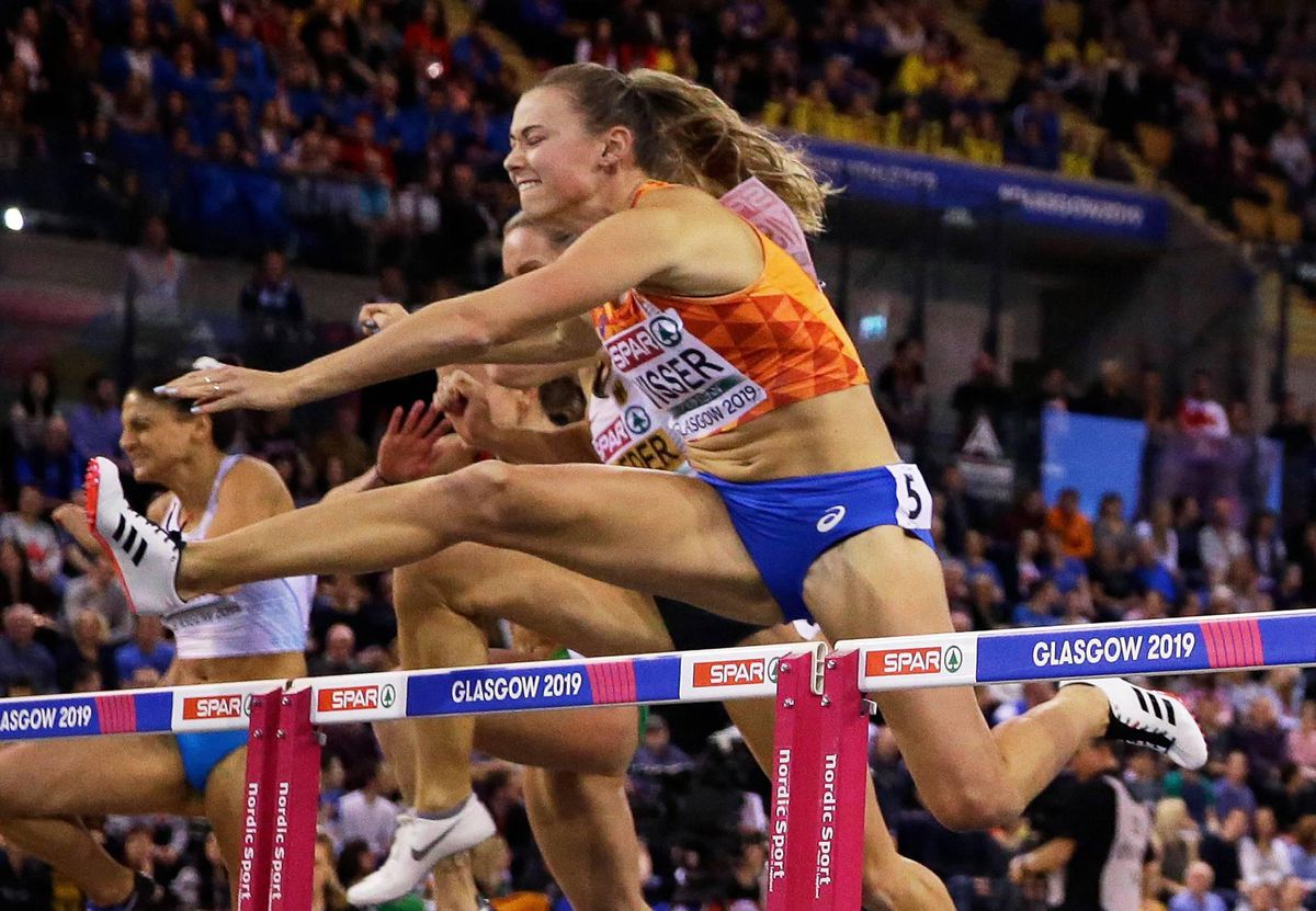 Nadine Visser mist in Birmingham finale 100 meter horden op 0,01 seconde