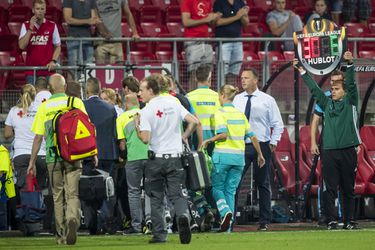 Rienstra schrok van blessure Wuytens: 'Het is maar voetbal'