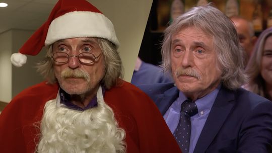 🎥 | Nieuwe kerstpromo met Johan Derksen? 'Ik wil een hoofdrol, anders doe ik niet mee!'