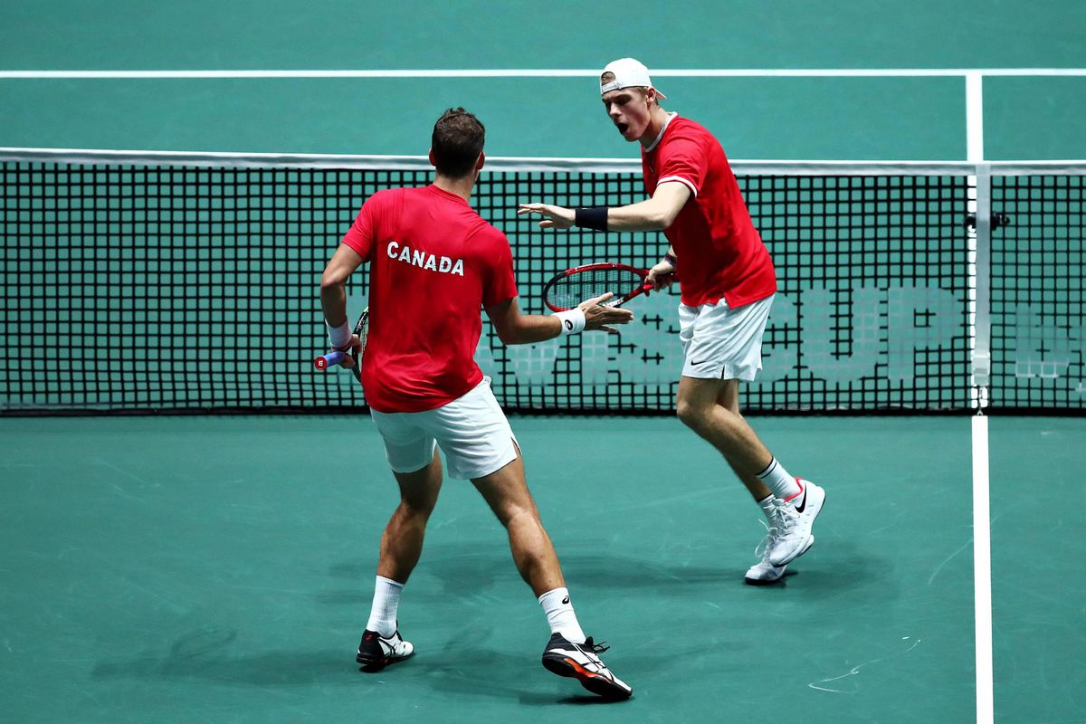Canada staat in de halve finale op Davis Cup Finals