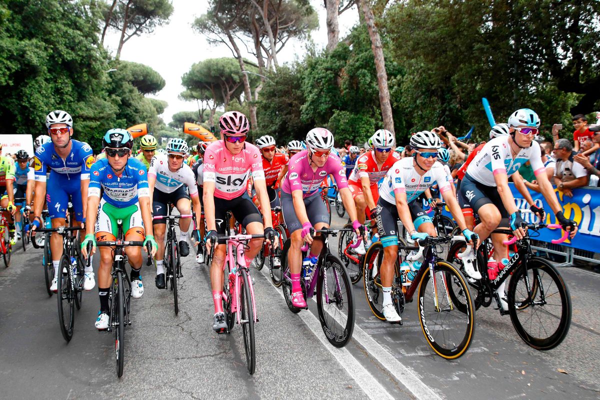 Laatste etappe van de Giro geneutraliseerd, dus Froome zeker weten de winnaar