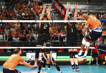 Duitsland mept Nederland uit EK volleybal en gaat door naar kwartfinale