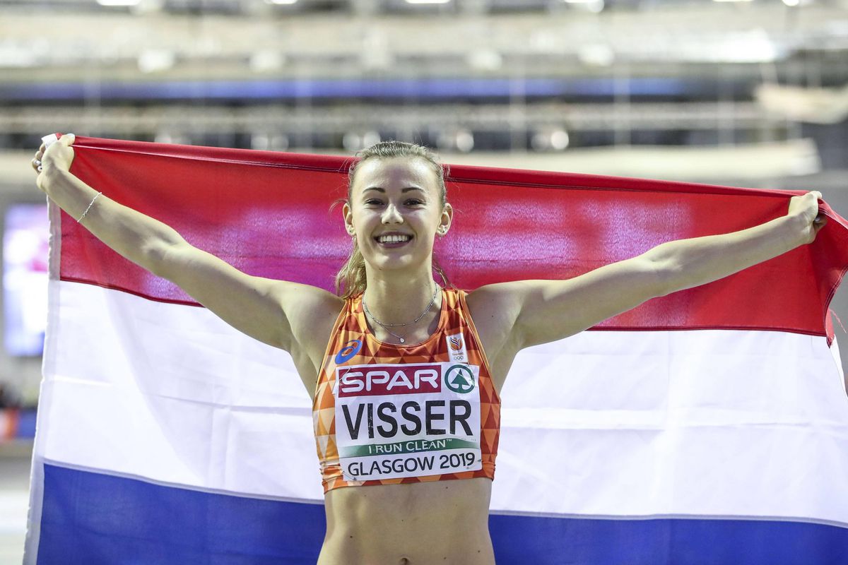 Nadine Visser loopt hard genoeg voor WK atletiek