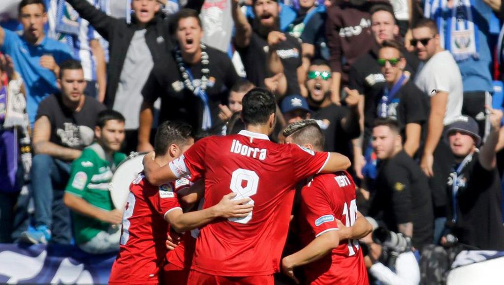 Sevilla wint van Leganés en pakt koppositie (video)