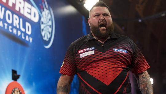 Michael Smith bereikt laatste 8 van Matchplay na waanzinnig dartgevecht met José de Sousa
