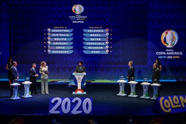 Copa América 2020: Argentinië treft Australië en Qatar in groep Brazilië