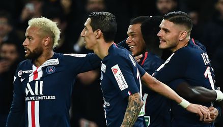 PSG sloopt Saint-Etienne en gaat lachend naar halve finale beker