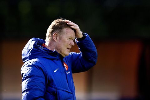 Bondscoach Ronald Koeman over blessureleed bij Oranje: 'Ben het gewend'