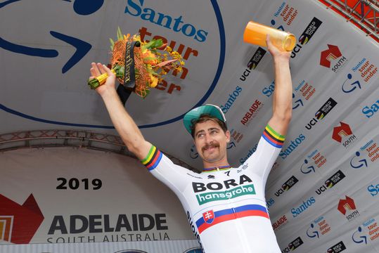 3e etappe Tour Down Under heeft exact hetzelfde podium als in 2018; Sagan wint weer