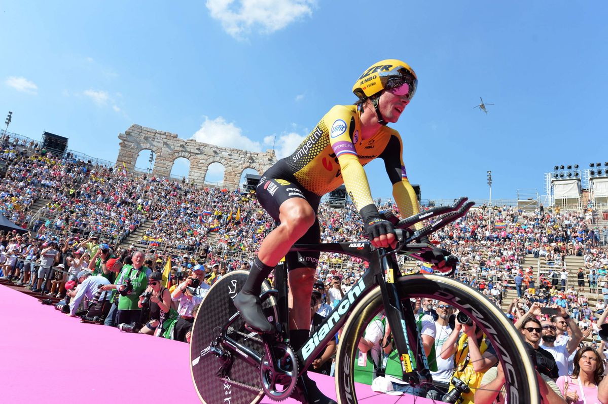 Roglic tóch op eindpodium Giro: 'Het kwam uit zijn kleine teen'