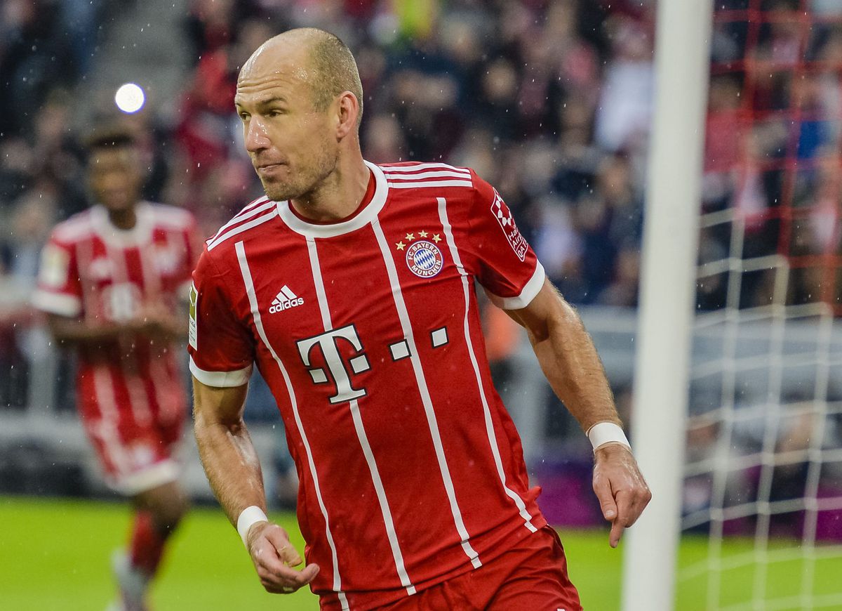 Geen overwinning, wél records voor Arjen Robben bij Bayern