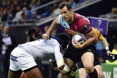 Tim Visser beslist Engelse rugbyderby met try in laatste minuut