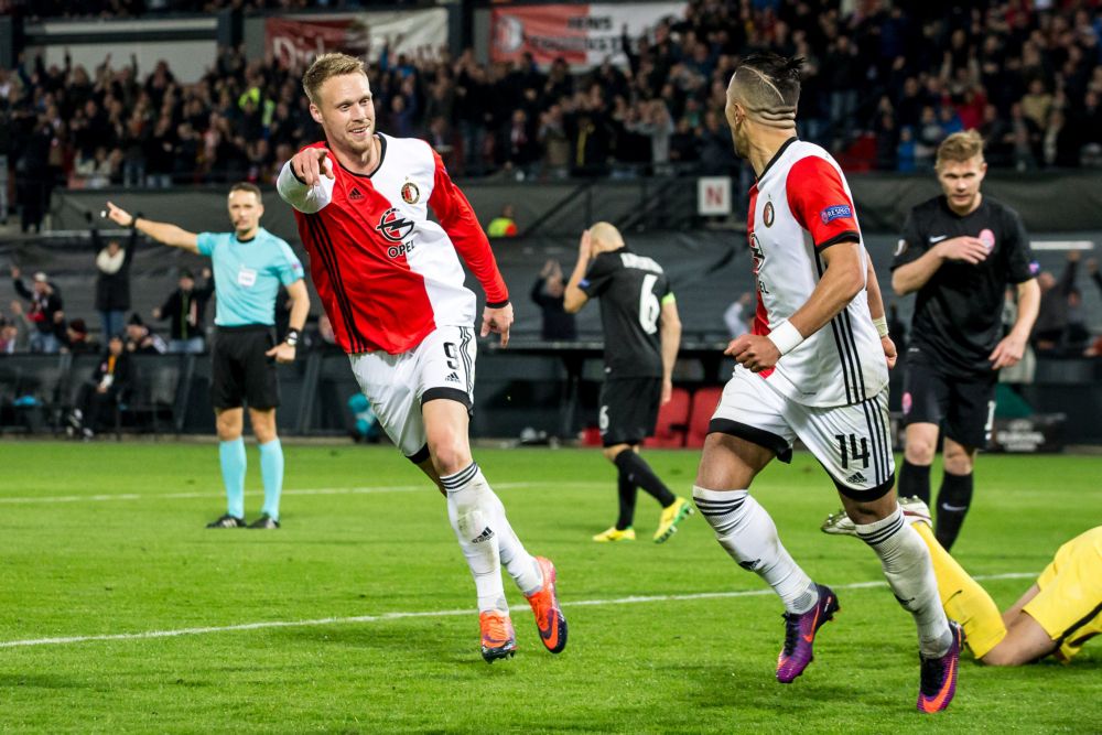 Feyenoord rekent pas in 2e helft af met stug Zorya Luhansk