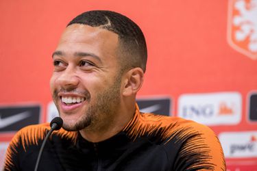 Memphis Depay kan tegen Estland zijn 50ste interland spelen