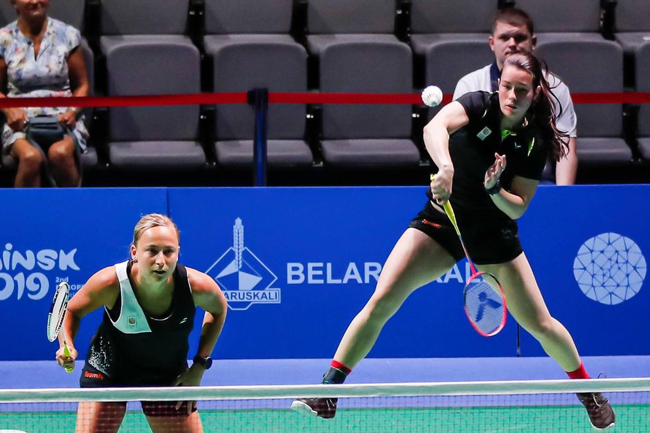 Badmintongoud voor Nederland! Seinen/Piek winnen dubbelfinale op de Europese Spelen
