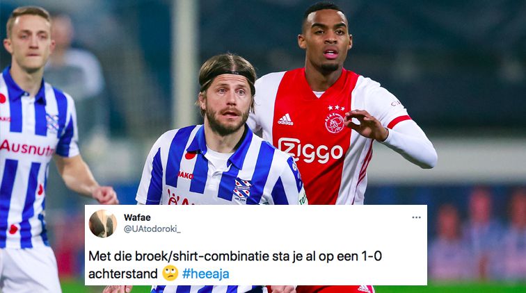 Ajax op social media uitgelachen om tenue: 'Net IJsselmeervogels!'
