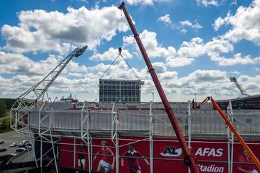 De gemeente Alkmaar lapt even 10 miljoen euro voor een nieuw dak op AZ-stadion