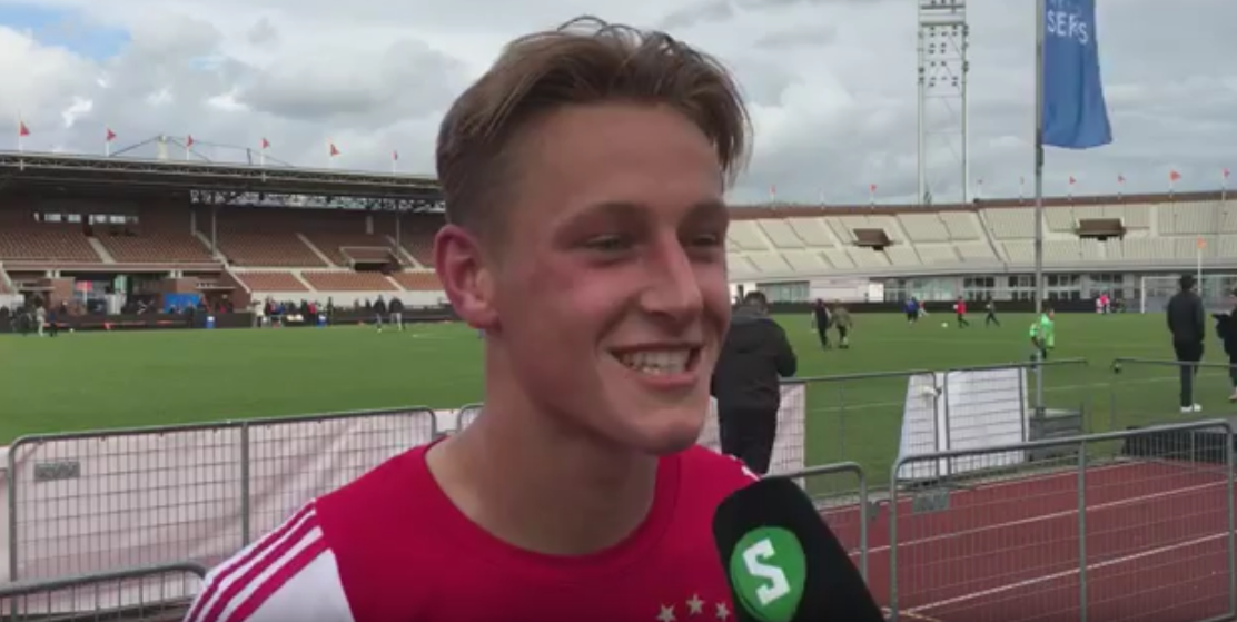Interview: Ajax heeft 'de nieuwe Harry Kane' al in huis (video)