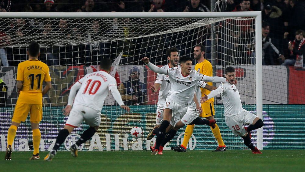 Wat een begin: Sevilla en Atlético scoren geweldige goals in 1ste kwartier (video's)