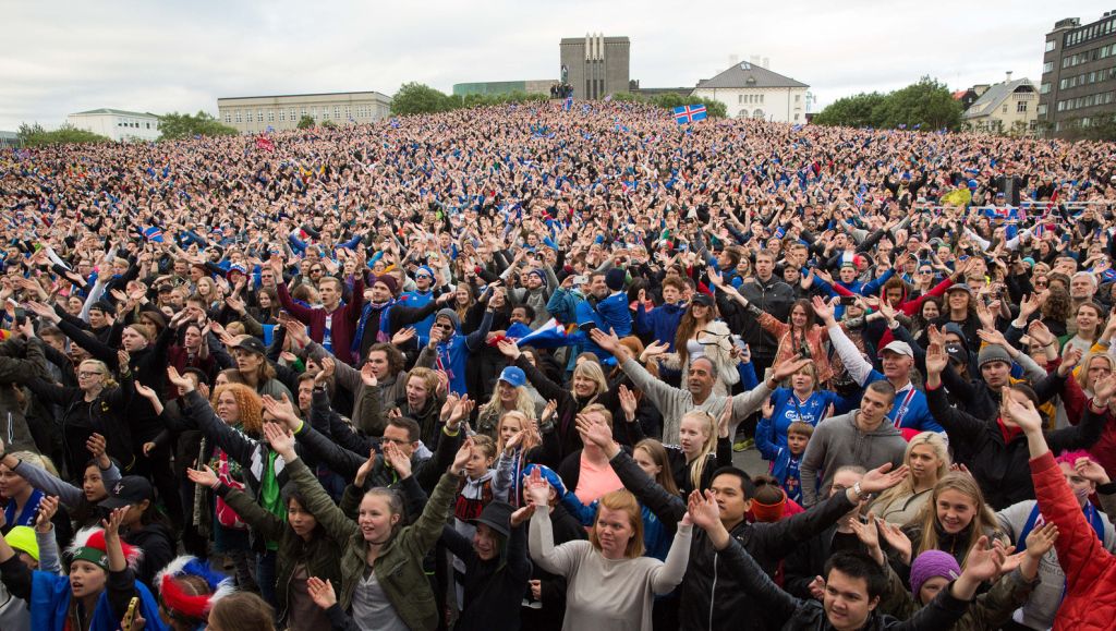 LOL! 99,8 % van IJslanders keek naar wedstrijd tegen Engeland