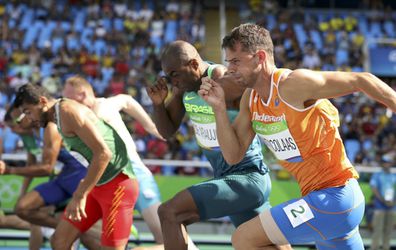 Nederlandse meerkamper Eelco Sintnicolaas geeft geblesseerd op