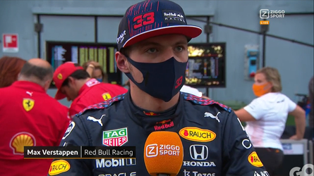 🎥 | Max Verstappen reageert op kwalificatie op Monza: 'Dit weekend is gewoon heel lastig'
