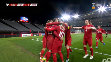 🎥 | Bij Turkije loopt het gesmeerd: binnen 2 minuten al een goal tegen Letland