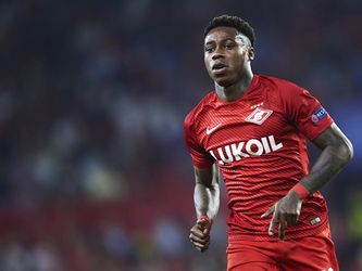 Topscorer Promes maakt er weer 2 voor winnend Spartak Moskou