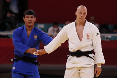 Henk Grol verliest nu na 19 seconden maar wordt toch held van Nederlandse judoploeg